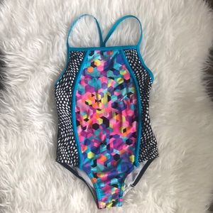 Girls’ Speedo One-piece Swim Suit